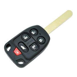 Remote Key Fob Shell Case Fit for 2011 2012 2013 Honda Odyssey 6 Buttons Keyless Entry Replacement Car Key Cover (6 Buttons)