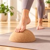 Cork Balance Dome for Yoga & Pilates – Natural Textured