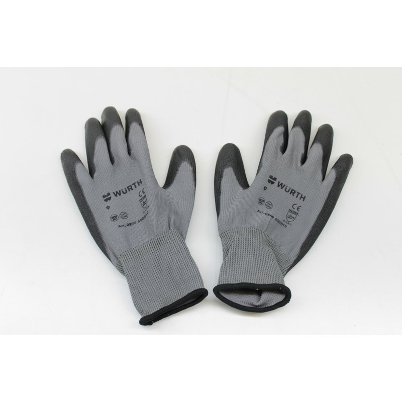Würth Assembly Gloves 12 Pairs Size 9 Economy Mechanic Work