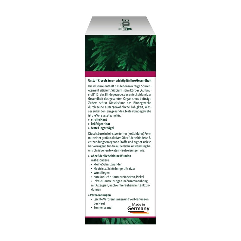 Hübner® Skin Hair Nails + Connective Tissue - Silicea Balm