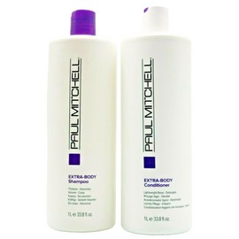 Paul Mitchell Extra Body Shampoo & Conditioner 33.8 oz / Liter Duo Set