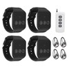 Restaurant Pager System, 4 Watch Receivers 1 Transmitter Pagers for