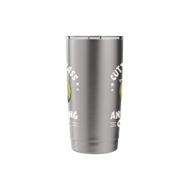 Lawn Care Worker Lawn Mower Grass Cutting Taking Charge Stainless Steel Insulated Tumbler