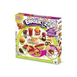 The Orb Factory Eraserooz : Mega Mealz Make Mini Erasers