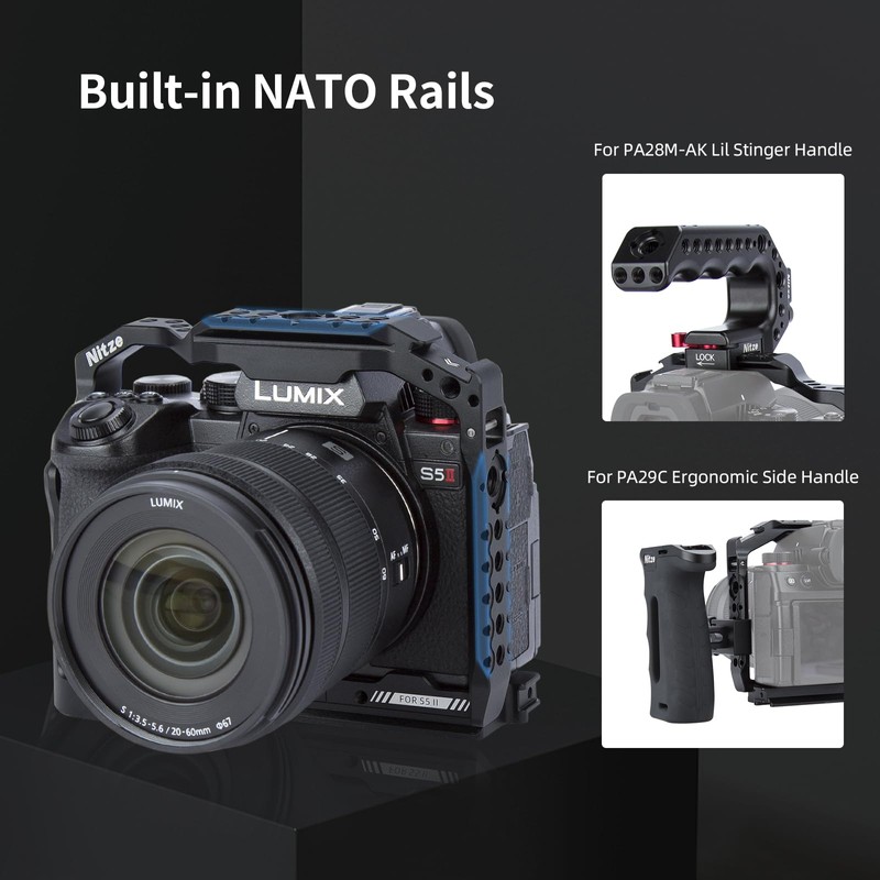 Nitze Cage for Panasonic LUMIX S5 II / S5 IIX