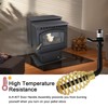 Hiorucet A-H-KIT Door Handle Assembly Compatible with Breckwell Pellet Stoves