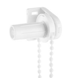 Texmaxx Replacement Parts Reflect Zebra Blinds for Windows Bead Chain Cord for Blinds Made of Plastic Roller Blind Shade Clutch Holder Side Pulley Chain Repair Assembly Kit for Windows