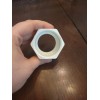 Genova 30254 PVC Pressure Pipe Fitting, Reducer Bushing, White PVC,