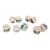 9 Rolls Japanese Paper Tape Set Hand Drawn Wide Tape