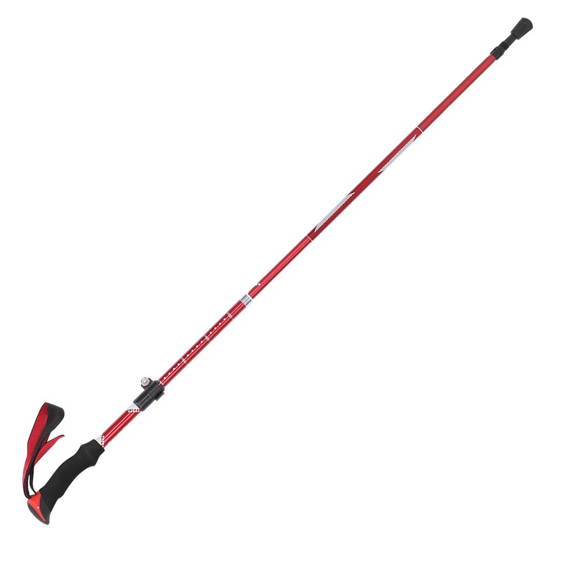 Collapsible Lightweight Aluminum Pole Hiking Stick Cane for Trekking Mountaineering