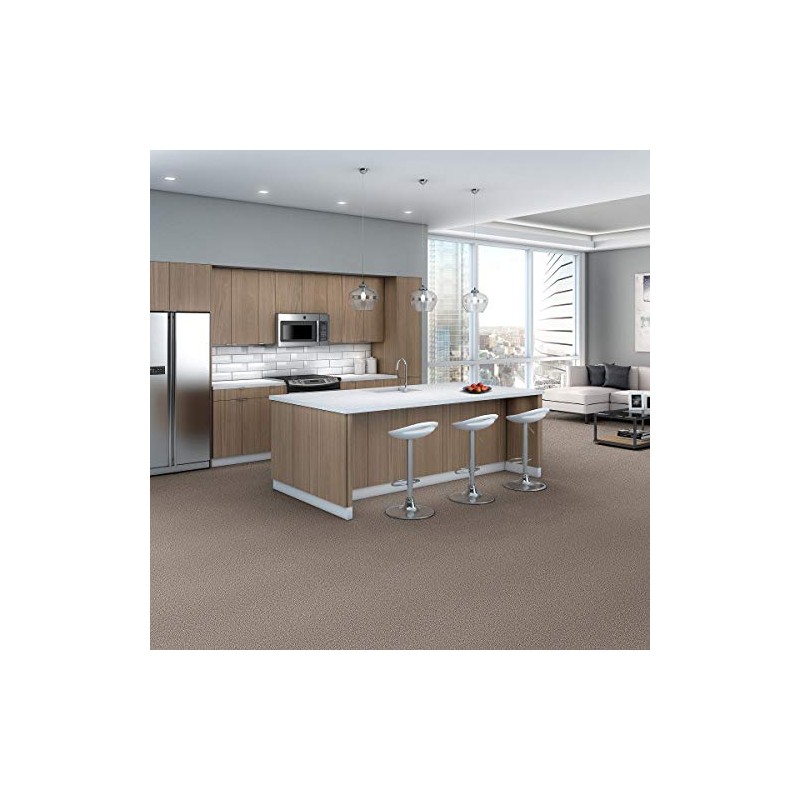 Floorigami, Tri-Tone, 9 in. x 36 in. Cut Pile, 0.51