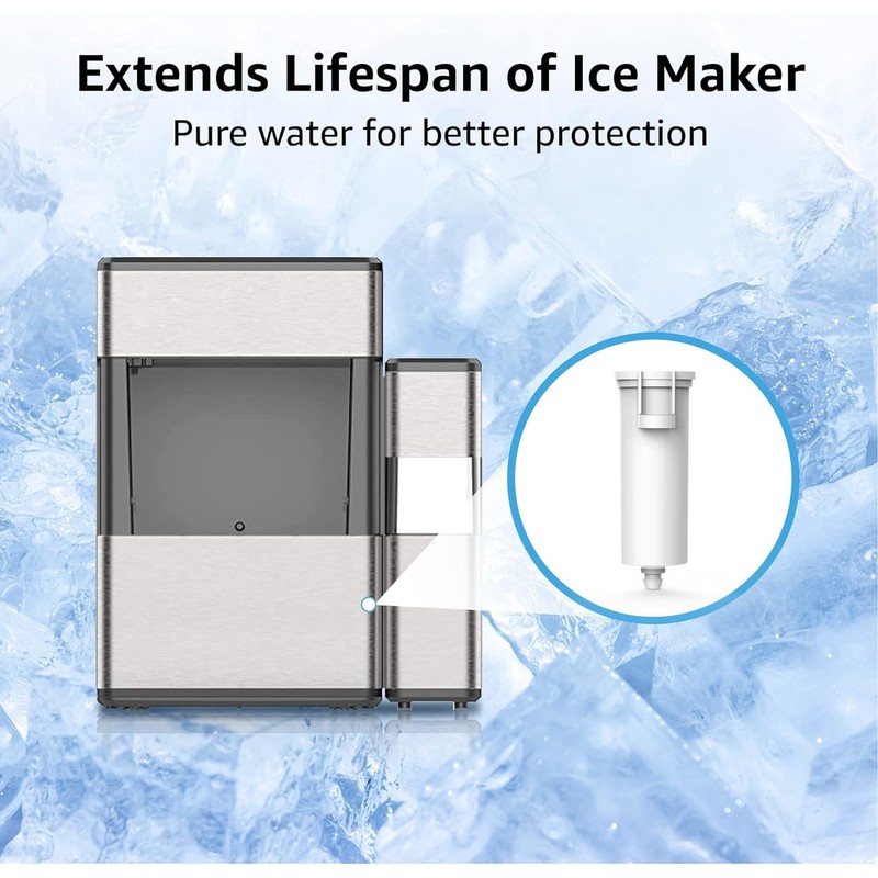 Replacement for GE® Opal Nugget Ice Maker Water Filter, NSF