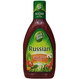 Wish-Bone Russian Salad Dressing (Pack of 2) 16 oz Bottles