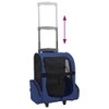 Pet Carrier Blue Polyester, Pet Pushchairs & Strollers, 170193