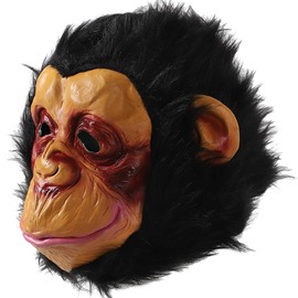 TKY Animal Mask, Funny Mask, Costume, Mask, Disguise, Cosplay, Realistic, Halloween, Monkey