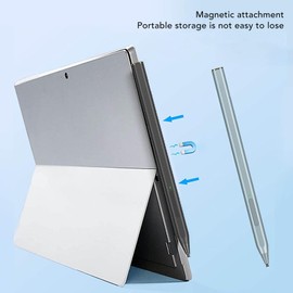 4096 Pressure Levels Stylus Pen for HP Laptop, MPP2.0 Magnetic Stylus, Stylus Pen for HP for Envy 17 for Envy X360 Pavilion X360 for Spectre X360 for (Silver)