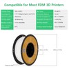 Kingroon PLA 3D Printer Filament, Dimensional Accuracy +/- 0.02 mm,