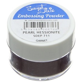 Sweet Dixie Embossing Powder Pearl Hessionite (Garnet), Synthetic Material, 4 x 4 x 3 cm