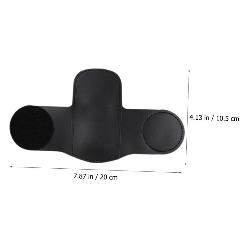 MAGICLULU 2pcs Stethoscope Holder for Scrubs PU Stethoscope Hip Holder