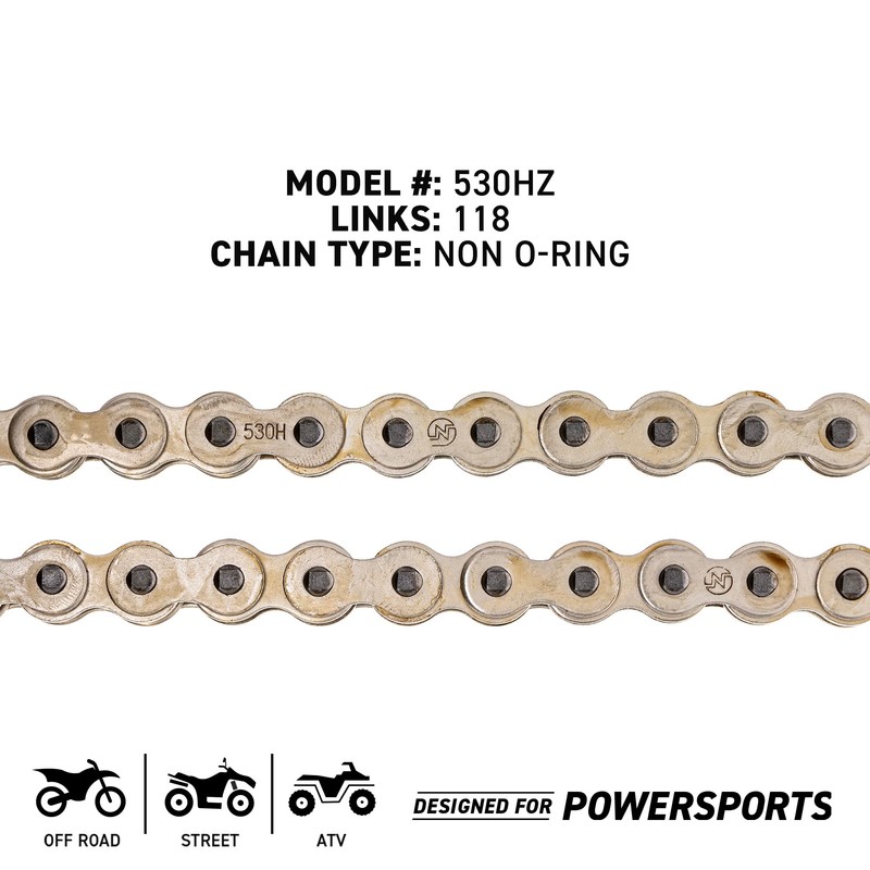 NICHE Drive Sprocket Chain Combo for Suzuki Hayabusa GSX1300R Front
