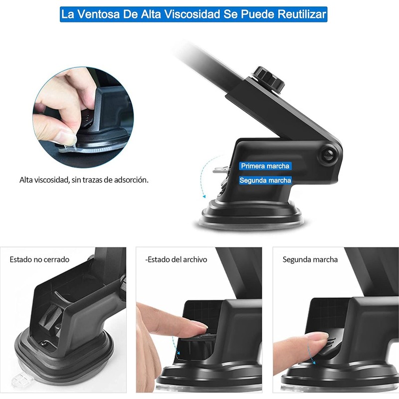 Soporte Celular Automóvil 【3 en 1】 Teléfono Móvil