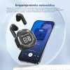 Audífonos Bluetooth 5.3 Auriculares Inalámbrico In-ear Con Pantalla Digital Negro