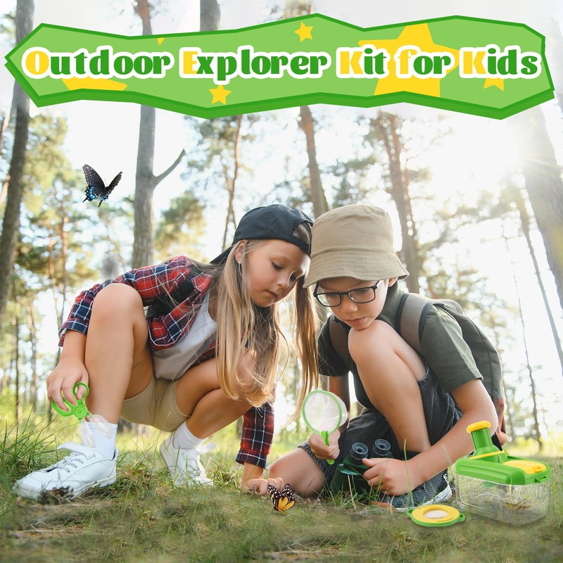 Funsland Bug Hunting Kits for Children - 5 Pcs Kids