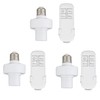 Remote Control Light Sockets,E26/E27 Bulb Base Holder with Timer,No Wiring