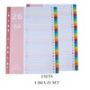 AMO HERMOSO 2 x 26-part index dividers for A4 folders,