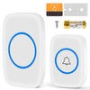 VFANDV Wireless Bell, Socket Wireless Bell, Waterproof Wireless Doorbell, Waterproof