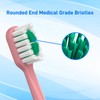 Replacement Brush Heads Compatible with AquaSonic icon Electric Toothbrush, 10