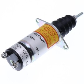 Unbranded Fuel Shut Off Solenoid AM108772 for John Deere 425 430 Lawn & Garden Tractor