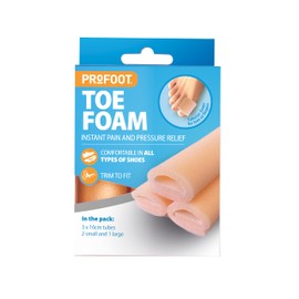 Profoot Toe Foam Tubes