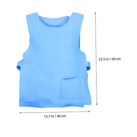 WOONEKY Cooling Vest for Men and Women, Lightweight, Water-Absorbent Cooling Vest for Outdoor Activities in Summer, Comfortable and Breathable Cooling Clothing for Fishing, Cycling and Sports, blue