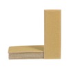 HARFINGTON 15pcs Micro Sander Paper 150 Grit 3.5x1.2 Inch Mini