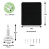6W Solar Panel for Wyze Cam Outdoor,Compatible with Rechargeable Battery