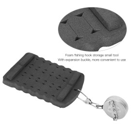 Unbranded Fishing Hook Hanging Board Durable Foam w Rope fr Easy Hook Storage Fishing Tool