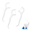 150 Stück Zahnseide, Zahnseide, Interdentalgabel, Tragbare Sticks, Zahnpflege für die