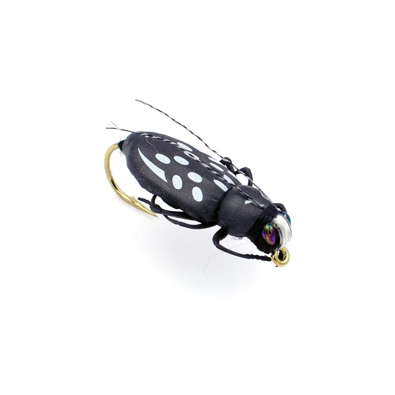 YAZHIDA Fly Fishing Flies, Simulated Insects, (Longicorn Beetle A)