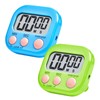 Digital Kitchen Timer 2 Pack, Large Magnetic Digital Kitchen Timer