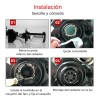 2pcs Focos Led H4/9003/hb2 Lupa Alta Y Baja Auto Motocicleta
