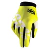 100% iTrack Motocross Gloves (Yellow/White, XL)