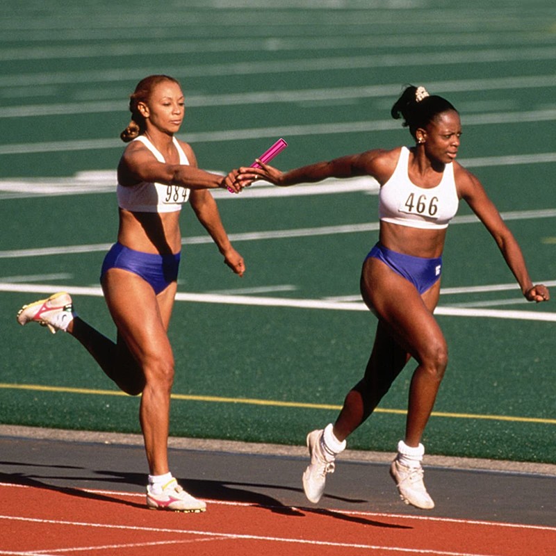 Relay Baton, 3 Pcs Athletics Aluminum Batons Track Field Relay
