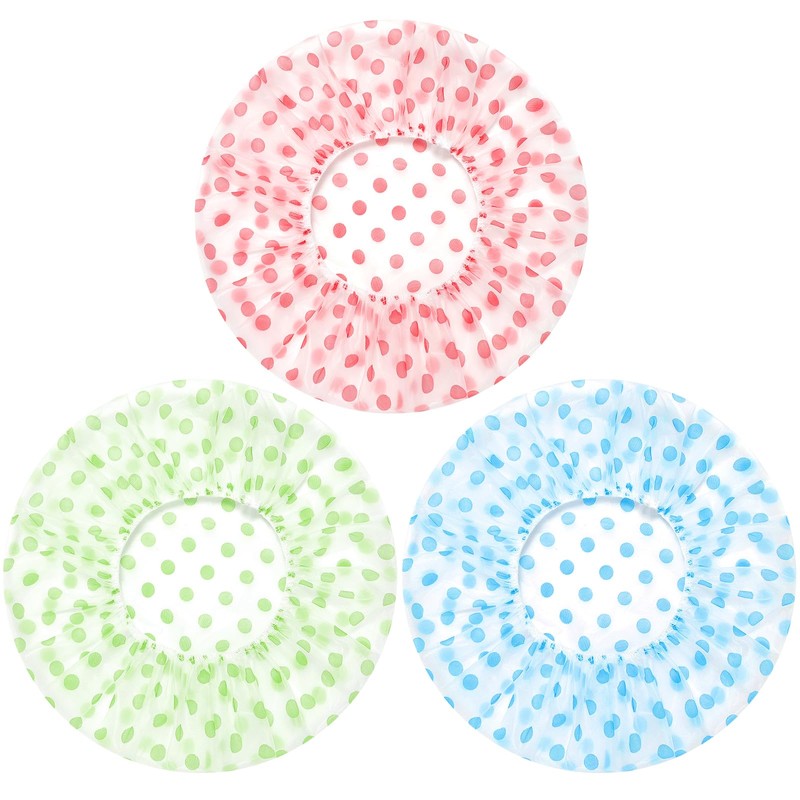 Pack of Shower Cap, Reusable Shower Caps For Women &