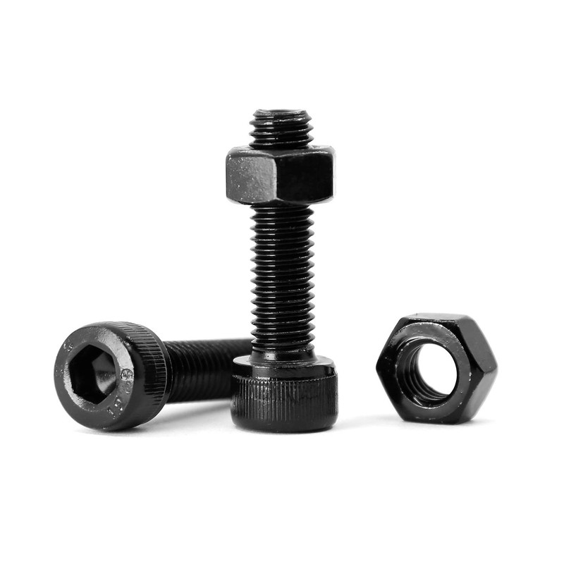 (50 Sets) M5 x 10mm Bolts and Nuts Set Socket