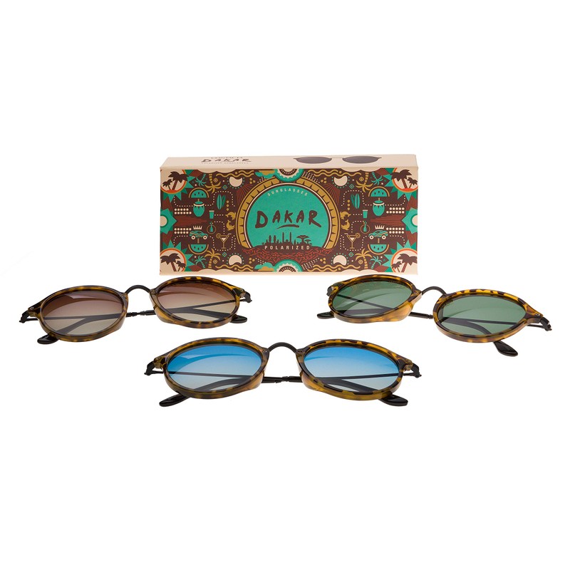 Contacta Dakar Sun Demi Lens Brown - Sunglasses with Polarised