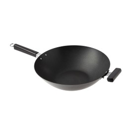 Joyce Chen Professional Series 14-Inch Carbon Steel Excalibur Nonstick Wok with Phenolic Handles