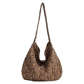 BAUIOREAD 1 Piece Leopard Print Bag Jacquard Bag Leopard Print Handbag Leopard Print Clutch Bag Leopard Print Women's Bag Leopard Print Purse Armpit Bag, Brown leopard print