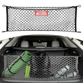 Envelope Style Trunk Mesh Cargo Net for Lexus RX300-450 2010-2025, Automotive Exterior Accessories - Premium Car Storage Organizers, Cargo Bed Net for Pickup Truck, Smart Vehicle Storage Organizer