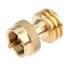 Mtsooning Adapter Konverter 1 LB Propan Gas Grill Adapter Konverter